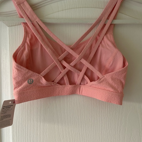 Lululemon Free to Be Serene Bra Jacquard Size 2 - Picture 2 of 6